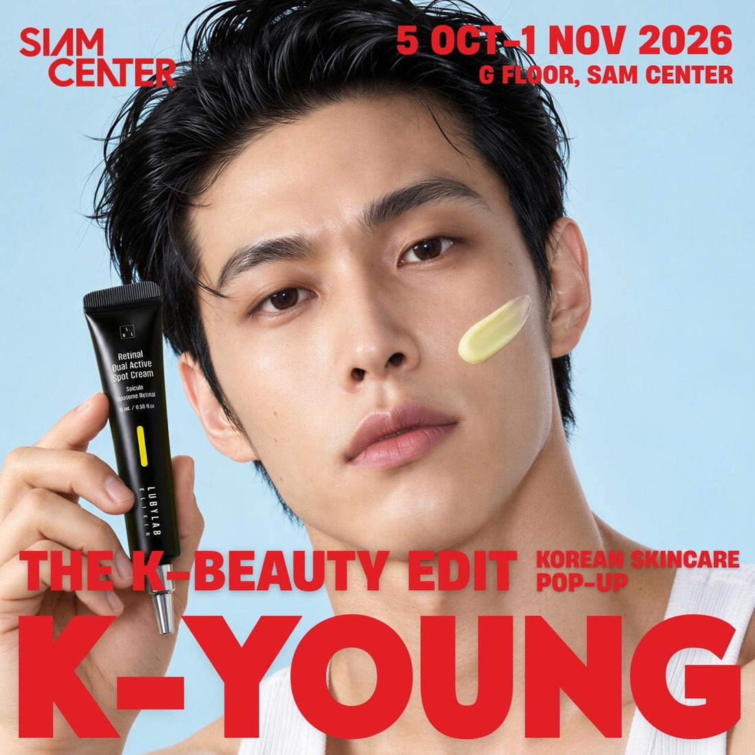 LUBYLAB Retinal Dual Active Spot Cream — K-YOUNG pop-up poster